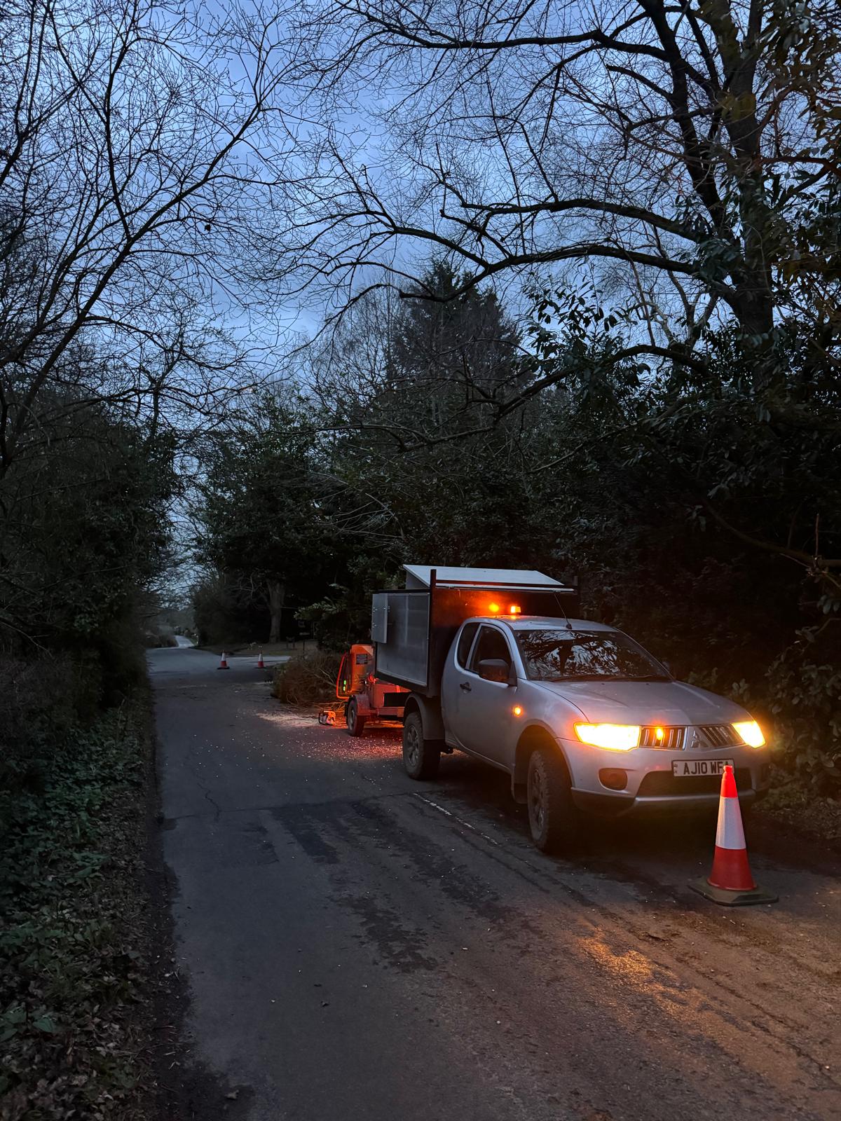 Road cleared after emergency callout